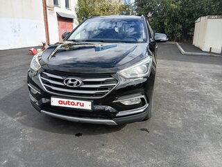 2016 Hyundai Santa Fe III Рестайлинг, чёрный, 2285000 рублей, вид 4