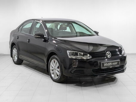 2014 Volkswagen Jetta VI, чёрный, 1265000 рублей, вид 3