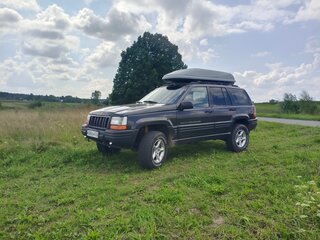 1998 Jeep Grand Cherokee I (ZJ) Рестайлинг, чёрный, 1111111 рублей, вид 1
