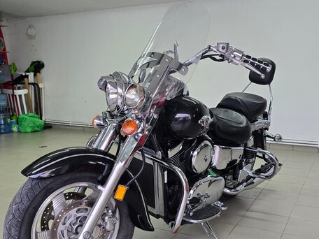 2002 Kawasaki VN1500 Vulcan, чёрный, 530000 рублей, вид 1