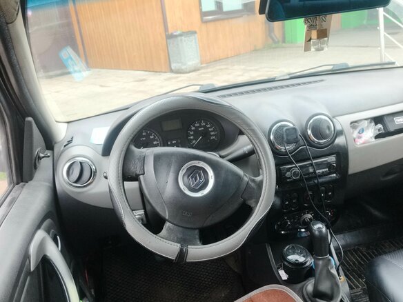 2011 Renault Logan I Рестайлинг, чёрный, 200000 рублей - вид 11