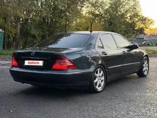2000 Mercedes-Benz S-Класс 500 IV (W220), синий, 350000 рублей, вид 5