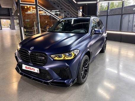 2020 BMW X5 M III (F95), синий, 10500000 рублей, вид 2