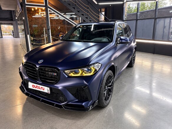 2020 BMW X5 M III (F95), синий, 10500000 рублей - вид 1