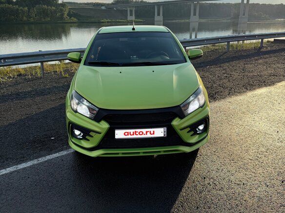 2017 Lada (ВАЗ) Vesta I, зелёный, 600000 рублей - вид 1