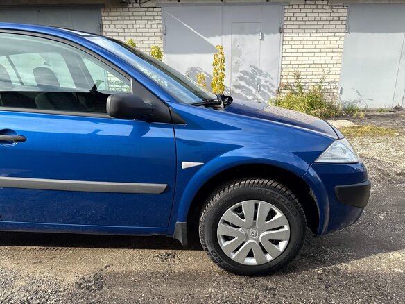 2007 Renault Megane II Рестайлинг, синий, 495000 рублей - вид 15