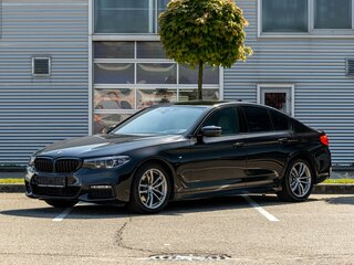2019 BMW 5 серии 520d xDrive VII (G30/G31/G38), чёрный, 2895000 рублей, вид 1