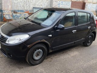 2011 Renault Sandero I, чёрный, 270000 рублей, вид 1