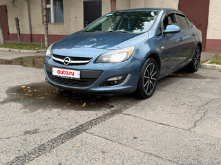 2012 Opel Astra J Рестайлинг, голубой, 600000 рублей, вид 1