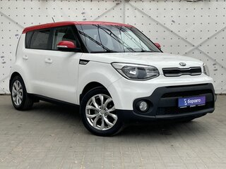 2018 Kia Soul II Рестайлинг, белый, 1580000 рублей, вид 3