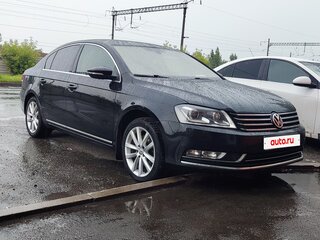 2013 Volkswagen Passat B7, чёрный, 1100000 рублей, вид 2