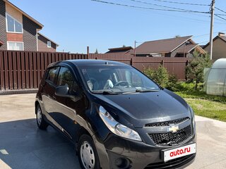 2012 Chevrolet Spark III, чёрный, 599000 рублей, вид 2