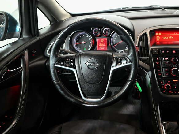 2013 Opel Astra J Рестайлинг, синий, 580000 рублей - вид 12