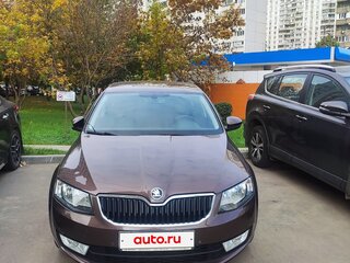 2015 Skoda Octavia III (A7), коричневый, 1400000 рублей, вид 1