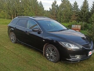 2008 Mazda 6 II (GH), чёрный, 680000 рублей, вид 3