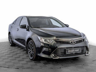 2017 Toyota Camry VII (XV50) Рестайлинг, чёрный, 2770000 рублей, вид 3