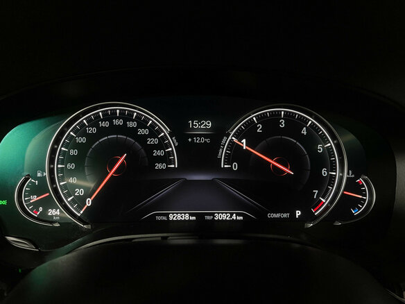 2018 BMW 5 серии 540i xDrive VII (G30/G31/G38), серый - вид 12