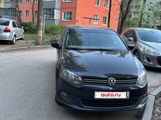 2014 Volkswagen Polo V, чёрный, 750000 рублей, вид 1