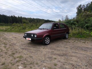 1991 Volkswagen Golf II, чёрный, 170000 рублей, вид 1