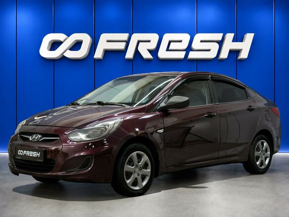 2012 Hyundai Solaris I, фиолетовый, 525000 рублей