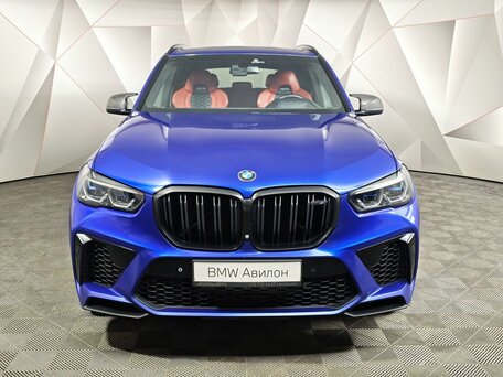 2021 BMW X5 M Competition III (F95), синий, 9000000 рублей, вид 3
