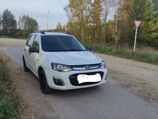 2015 Lada (ВАЗ) Kalina II, белый, 400000 рублей, вид 4