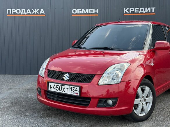 2007 Suzuki Swift AMT III, красный, 690000 рублей - вид 4