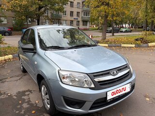 2017 Lada (ВАЗ) Granta I, голубой, 650000 рублей, вид 3