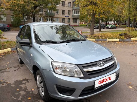 2017 Lada (ВАЗ) Granta I, голубой, 650000 рублей, вид 3