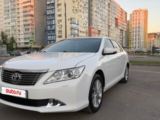 2014 Toyota Camry VII (XV50), белый, 1600000 рублей, вид 1