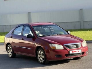 2008 Kia Cerato I Рестайлинг, красный, 395000 рублей, вид 1