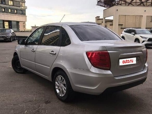 2024 Lada (ВАЗ) Granta I Рестайлинг, серебристый, 820000 рублей - вид 4