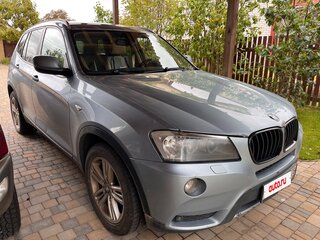 2012 BMW X3 20d xDrive II (F25), голубой, 1250000 рублей, вид 2