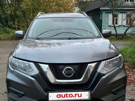 2017 Nissan Rogue II Рестайлинг, серый, 1750000 рублей, вид 2