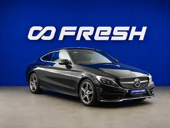 2016 Mercedes-Benz C-Класс 180 IV (W205), чёрный, 2220055 рублей