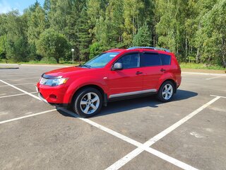 2007 Mitsubishi Outlander II, красный, 890000 рублей, вид 1