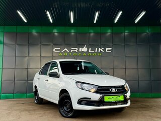 2020 Lada (ВАЗ) Granta I Рестайлинг, белый, 539000 рублей, вид 1