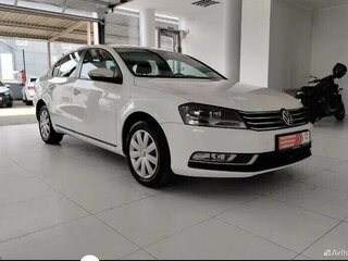 2012 Volkswagen Passat B7, белый, 1170000 рублей, вид 1