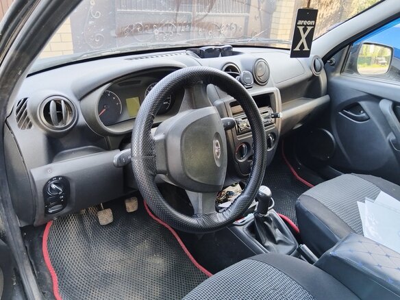 2012 Lada (ВАЗ) Granta I, чёрный - вид 6