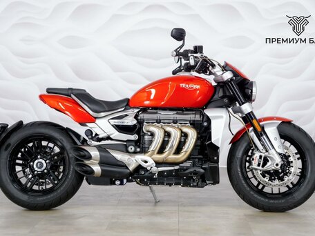2020 Triumph Rocket III, красный, 2069000 рублей, вид 1