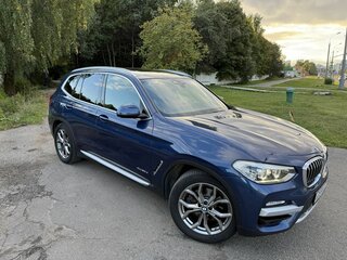 2018 BMW X3 20d xDrive III (G01), синий, 3200000 рублей, вид 3