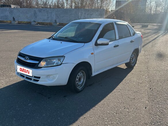2012 Lada (ВАЗ) Granta I, белый, 115000 рублей