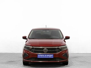 2021 Volkswagen Polo VI, красный, 1649000 рублей, вид 2