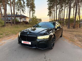 2020 BMW 7 серии 730d xDrive VI (G11/G12) Рестайлинг, чёрный, 6100000 рублей, вид 3