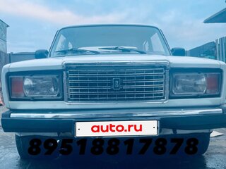 2004 Lada (ВАЗ) 2107, белый, 105000 рублей, вид 3
