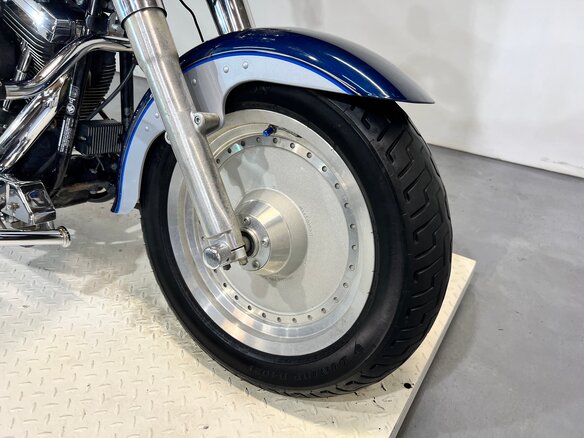 1999 Harley-Davidson Fat Boy, синий, 780000 рублей - вид 11