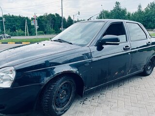 2007 Lada (ВАЗ) Priora I, чёрный, 150000 рублей, вид 3