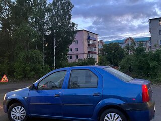 2006 Renault Logan I, синий, 126000 рублей, вид 1