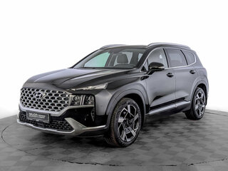2021 Hyundai Santa Fe IV Рестайлинг, чёрный, 4110000 рублей, вид 1