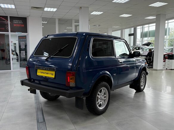 2013 Lada (ВАЗ) 2121 (4x4) I Рестайлинг, синий, 380000 рублей - вид 3